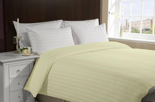 , Luxury Soft 100% Cotton, Duvet Cover, Hidden Zipper Closure, Ivory, California King/King 102" X 86"